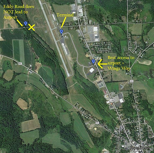 Google Aerial of Airport