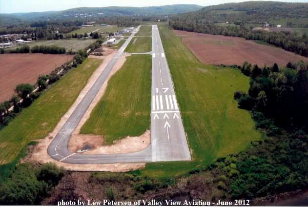 Hamilton Airport aerial photo